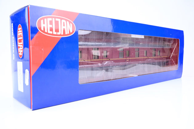 Heljan O Gauge 4951 BR Maroon Mk1 BG Full Brake Coach No.E86136 - Boxed