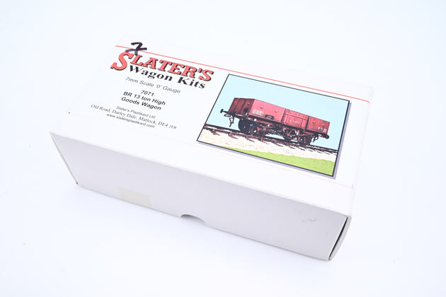 Slater's O Gauge 7071 BR 13T High Goods Wagon Unbuilt Kit - Boxed