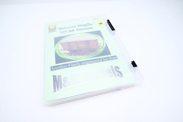 M&M Models O Gauge WW14 12T BR Vanwide Wagon Unbuilt Kit - Boxed