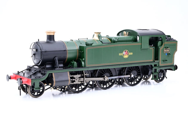 Heljan O Gauge 6104 Class 61xx Large Prairie 2-6-2T BR Lined Green Late Crest No.6132 - Boxed
