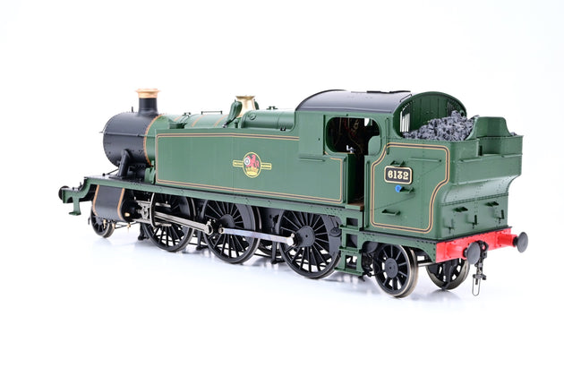 Heljan O Gauge 6104 Class 61xx Large Prairie 2-6-2T BR Lined Green Late Crest No.6132 - Boxed