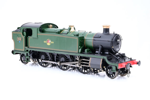 Heljan O Gauge 6104 Class 61xx Large Prairie 2-6-2T BR Lined Green Late Crest No.6132 - Boxed