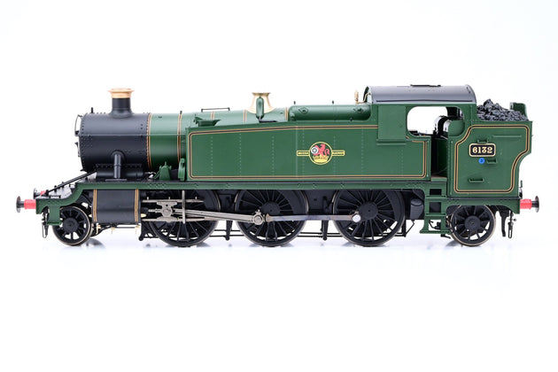 Heljan O Gauge 6104 Class 61xx Large Prairie 2-6-2T BR Lined Green Late Crest No.6132 - Boxed