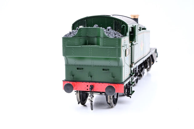 Heljan O Gauge 6104 Class 61xx Large Prairie 2-6-2T BR Lined Green Late Crest No.6132 - Boxed