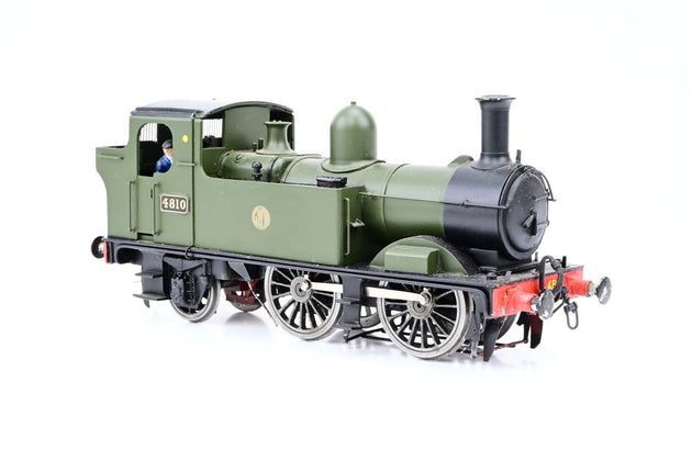 The Works Kit Built O Gauge GWR Green 0-4-2 Class 14xx No.4810 - DCC Fitted