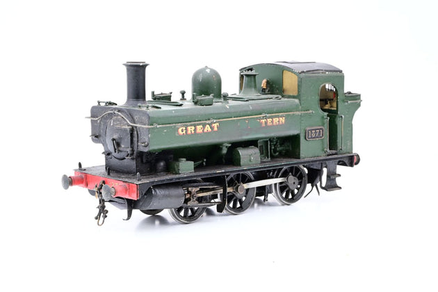 The Works Kit Built O Gauge GWR Green 0-6-0PT Class 1366 Pannier Tank No.1371 - DCC Fitted