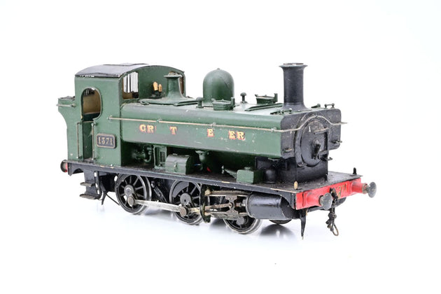 The Works Kit Built O Gauge GWR Green 0-6-0PT Class 1366 Pannier Tank No.1371 - DCC Fitted