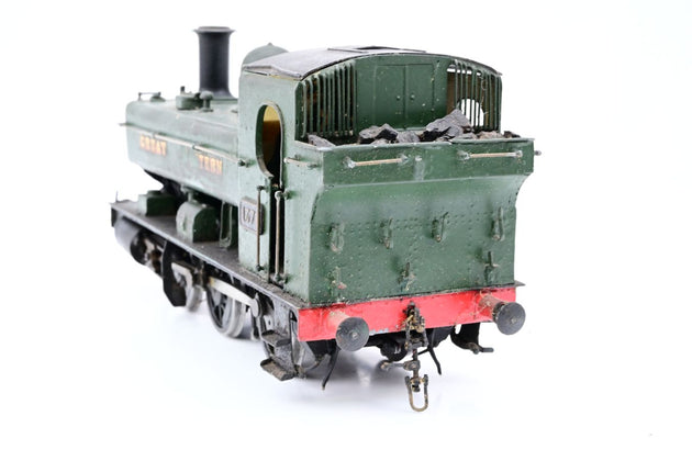 The Works Kit Built O Gauge GWR Green 0-6-0PT Class 1366 Pannier Tank No.1371 - DCC Fitted