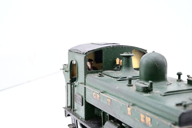 The Works Kit Built O Gauge GWR Green 0-6-0PT Class 1366 Pannier Tank No.1371 - DCC Fitted