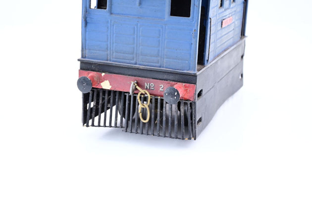 The Works Kit Built O Gauge Blue Steam Tram Engine No.2 'Florence' - DCC Fitted