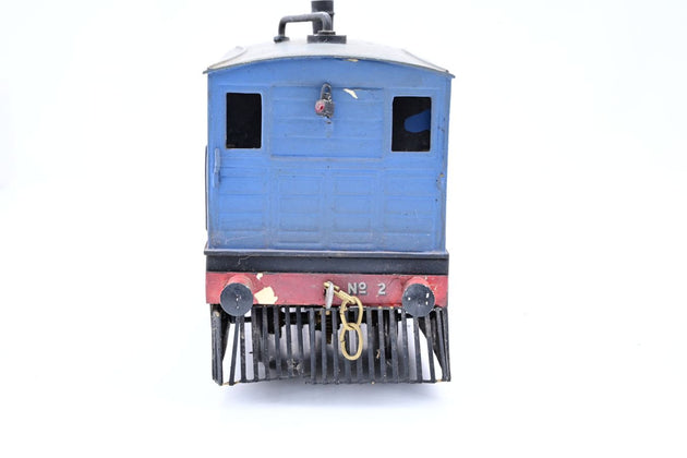 The Works Kit Built O Gauge Blue Steam Tram Engine No.2 'Florence' - DCC Fitted