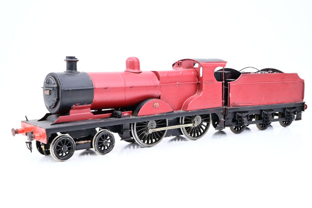 The Works Kit Built O Gauge Plain Maroon MR/LMS 4-4-0 Class 3P - DCC Fitted