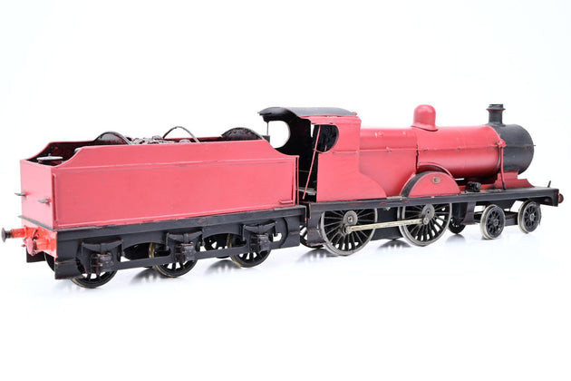 The Works Kit Built O Gauge Plain Maroon MR/LMS 4-4-0 Class 3P - DCC Fitted