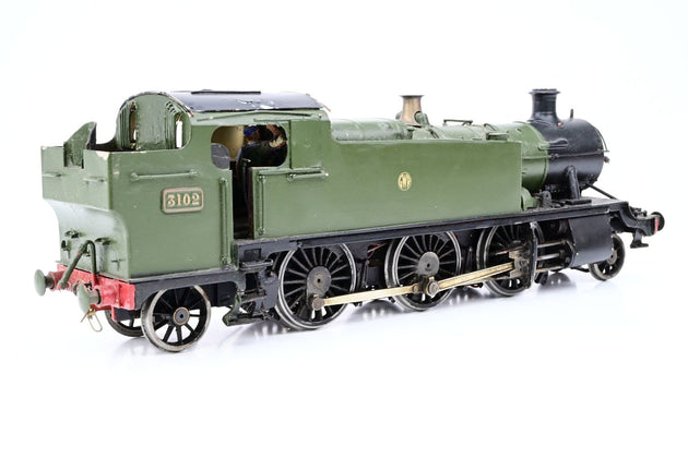 The Works Kit Built O Gauge GWR Green 2-6-2 Class 3100 Prairie Tank No.3102