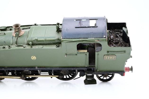 The Works Kit Built O Gauge GWR Green 2-6-2 Class 3100 Prairie Tank No.3102