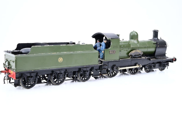 The Works Kit Built O Gauge GWR Green 4-4-0 Class 3200 Dukedog No.3213 'Earl of Powys'