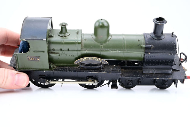 The Works Kit Built O Gauge GWR Green 4-4-0 Class 3200 Dukedog No.3213 'Earl of Powys'