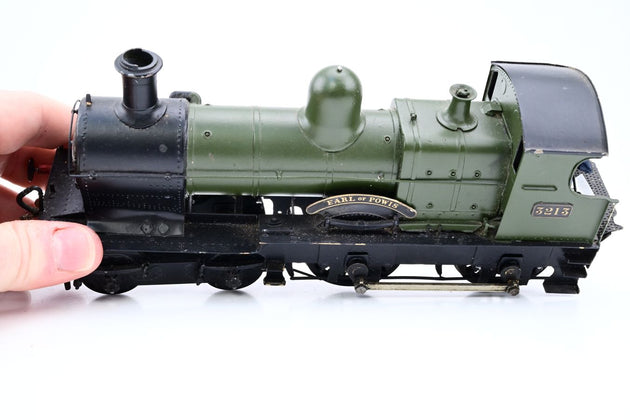 The Works Kit Built O Gauge GWR Green 4-4-0 Class 3200 Dukedog No.3213 'Earl of Powys'