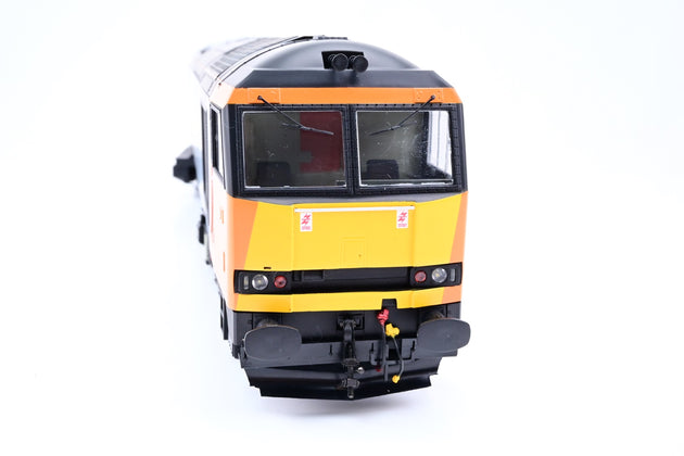 Heljan O Gauge 6001 Class 60 Locomotive Loadhaul Black Orange Unnumbered - DCC Sound, Boxed