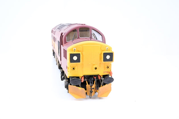 Heljan 7mm O Gauge EW&S Maroon & Gold Class 37 No.37114 'City of Worcester' - Repaint, Boxed