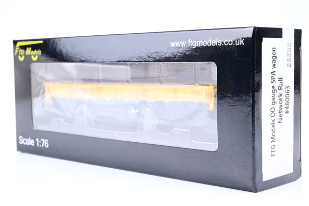 FTG Models OO Gauge SPA Wagon Network Rail No.450063 - Boxed