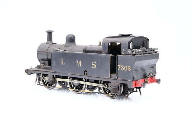 The Works Kit Built O Gauge LMS Black 0-6-0 Fowler Class 3F Jinty No.7306 - DCC Fitted