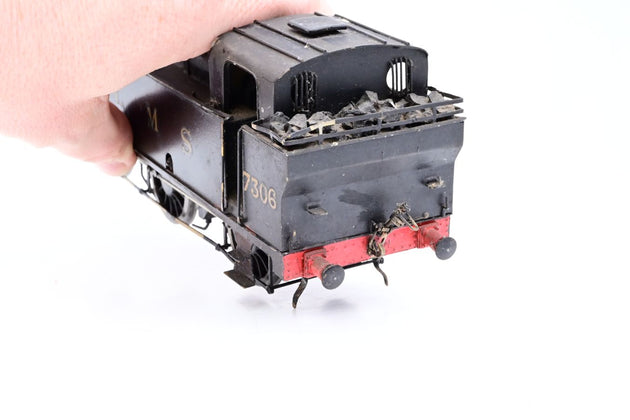 The Works Kit Built O Gauge LMS Black 0-6-0 Fowler Class 3F Jinty No.7306 - DCC Fitted