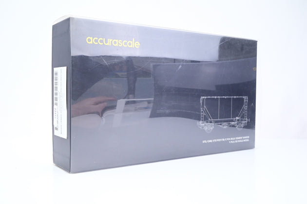 Accurascale OO Gauge ACC2023-STS-D Pack of 3 STS Grey PCA Cement Wagons No.10614, 10639 & 10646 - Boxed