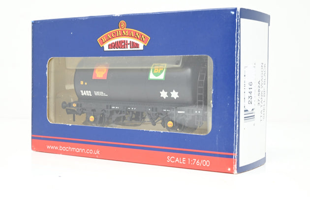 Bachmann OO Gauge 37-582D Shell BP Black 45T TTA Tank Wagon No.3248 - Boxed