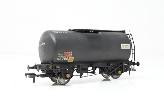 Bachmann OO Gauge 37-576V Charringtons Fuel Oils Black 45T TTA Tank Wagon No.53759 - Factory Weathered, Boxed