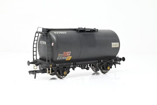 Bachmann OO Gauge 37-576V Charringtons Fuel Oils Black 45T TTA Tank Wagon No.53759 - Factory Weathered, Boxed