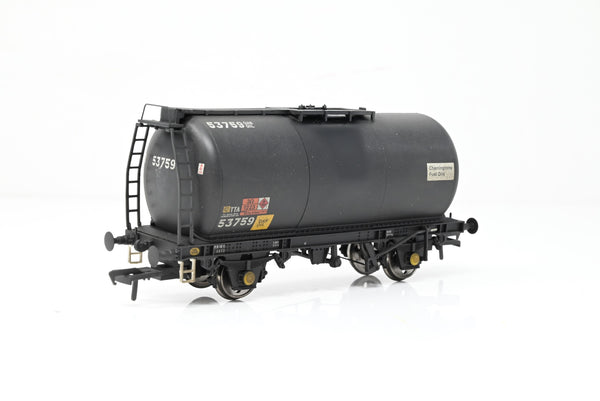 Bachmann OO Gauge 37-576V Charringtons Fuel Oils Black 45T TTA Tank Wagon No.53759 - Factory Weathered, Boxed