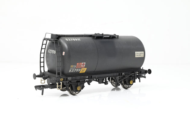 Bachmann OO Gauge 37-576V Charringtons Fuel Oils Black 45T TTA Tank Wagon No.53759 - Factory Weathered, Boxed