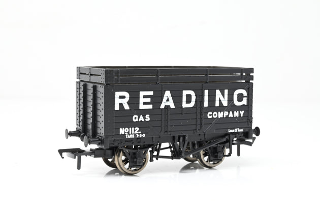 Bachmann OO Gauge 37-206 Reading Gas Company 8-Plank Open Wagon w/ Coke Rails No.112 - Boxed
