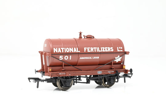 Bachmann OO Gauge 37-161 Foster & Co. Red 8-Plank Open Wagon No.17 - Boxed