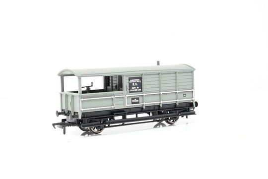 Bachmann OO Gauge 33-305 20 Ton Toad Brake Van BR Grey (Shrewsbury) No.W35960 - Boxed