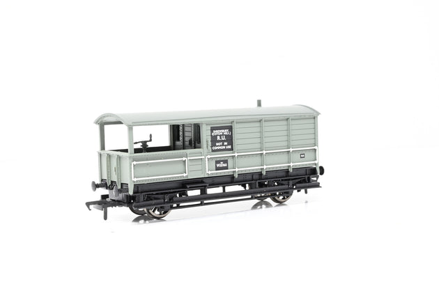 Bachmann OO Gauge 33-305 20 Ton Toad Brake Van BR Grey (Shrewsbury) No.W35960 - Boxed