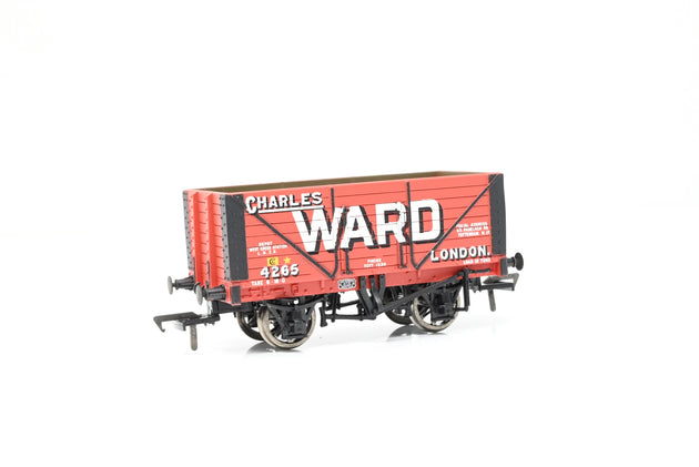 Bachmann OO Gauge 33-151 8 Plank Wagon 'Charles Ward' No.4265 - Boxed