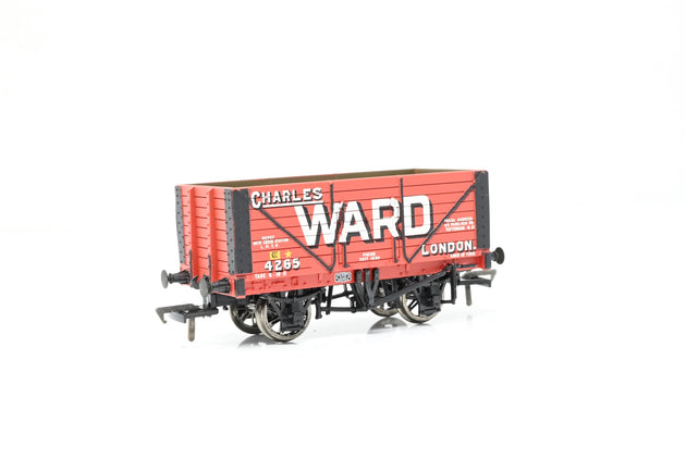 Bachmann OO Gauge 33-151 8 Plank Wagon 'Charles Ward' No.4265 - Boxed