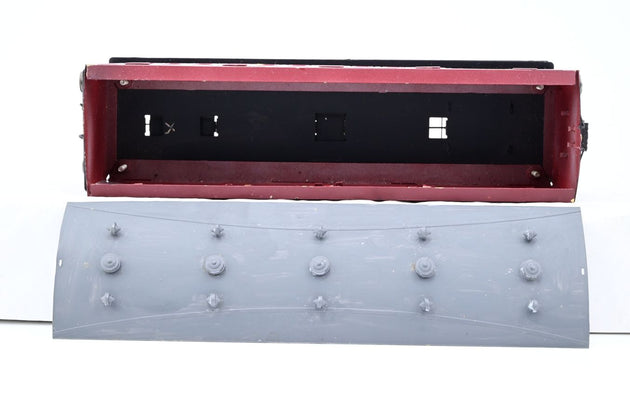 Kit Built O Gauge LMS Crimson ex-MR 6-Wheel All Third Passenger Coach No.21854 - Unboxed