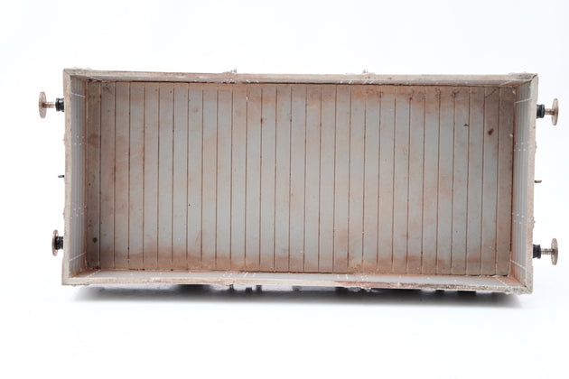Kit Built O Gauge BR Grey 12T 5-Plank Side Door Open Wagon No.W113730 - Weathered, Boxed