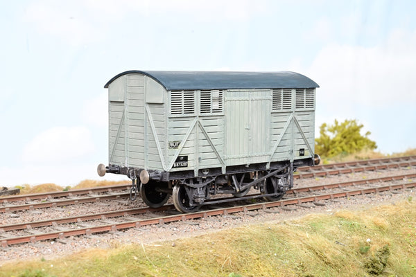 Kit Built O Gauge BR Grey 12T Ventilated Fruit Van No.B875287 - Boxed