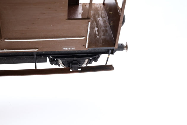 Kit Built O Gauge BR Brown 20T Brake Van No.M732474 - Unboxed