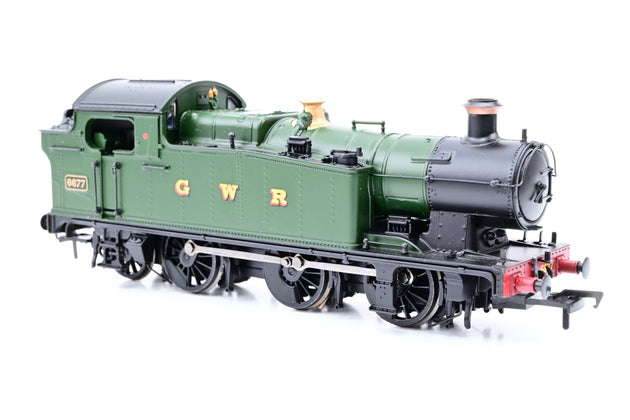 Bachmann OO Gauge 32-084 Class 56XX 0-6-2T GWR Green No.6677 - Boxed