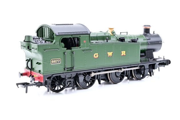 Bachmann OO Gauge 32-084 Class 56XX 0-6-2T GWR Green No.6677 - Boxed