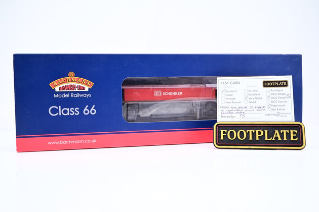 Bachmann OO Gauge 32-734A Class 66 Diesel DB Schenker No.66101 - DCC Fitted, Factory Weathered, Boxed