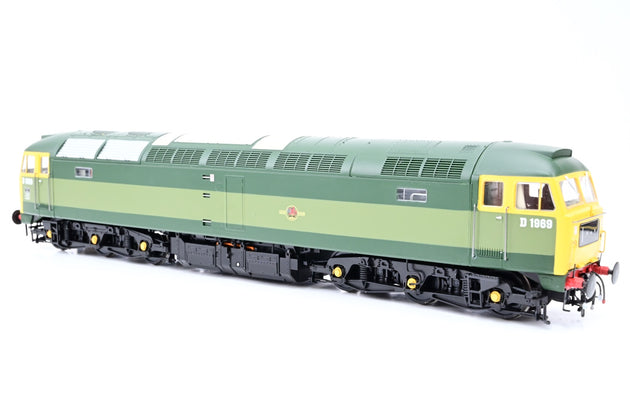 Heljan OO Gauge 4711 BR Two-Tone Green Class 47 Diesel (Full Yellow Ends) No.D1969 - Boxed