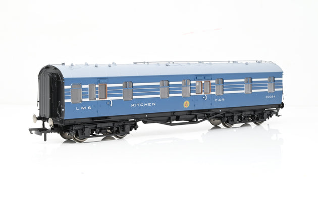 Hornby OO Gauge R4963 LMS Stanier Coronation Scot 50" RK Coach (w/ Lights) No.30084 - Boxed