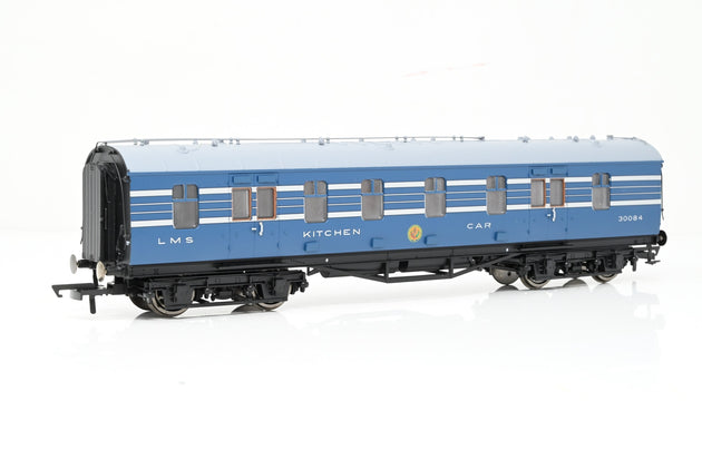 Hornby OO Gauge R4963 LMS Stanier Coronation Scot 50" RK Coach (w/ Lights) No.30084 - Boxed