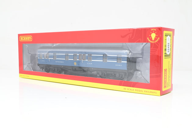 Hornby OO Gauge R4963 LMS Stanier Coronation Scot 50" RK Coach (w/ Lights) No.30084 - Boxed